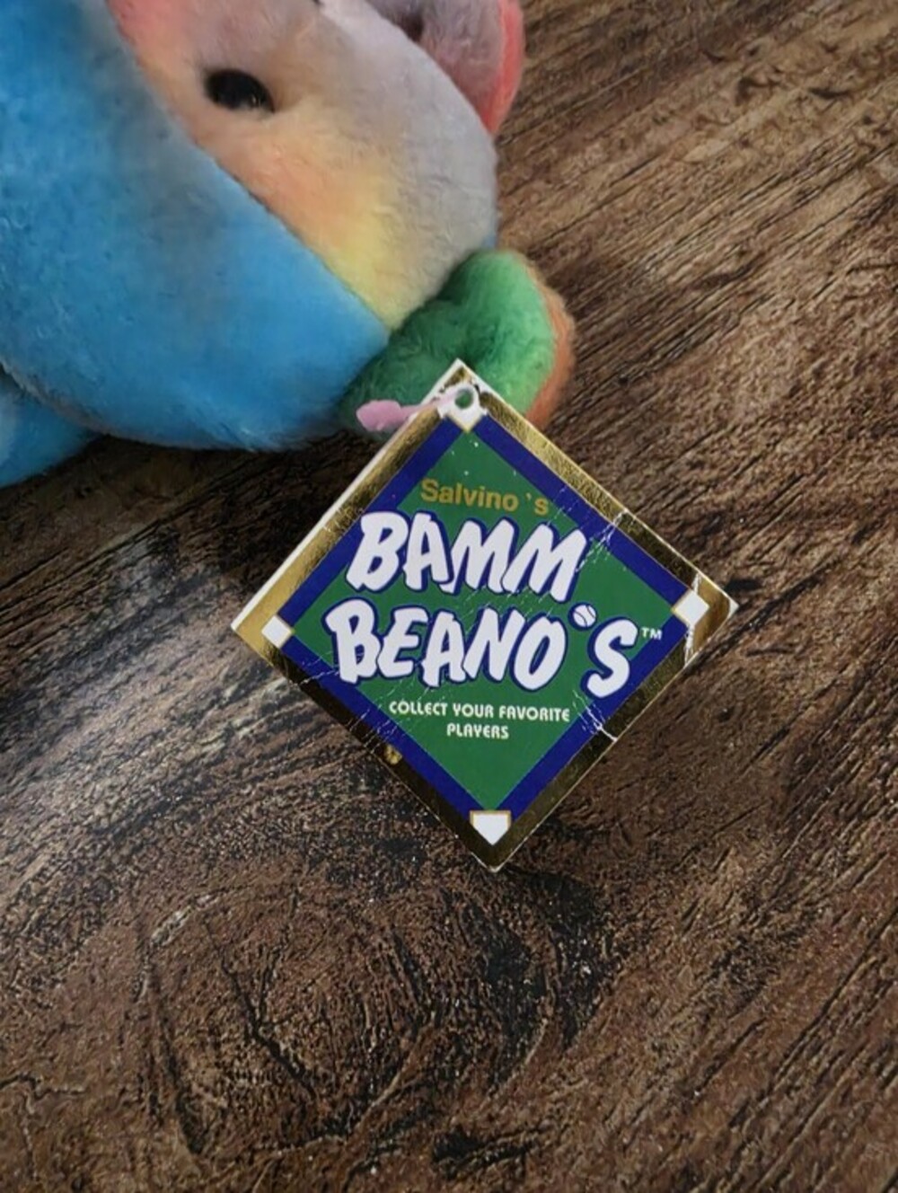 Salvino's Bamm Beanos Alex Rodriguez Teddy Bear - Picture 2 of 5
